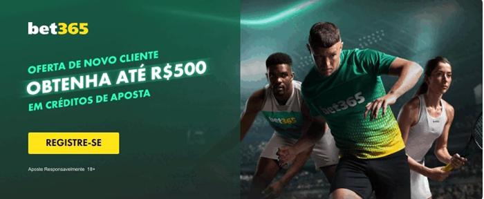 Bet365 500 R$ bonus de boas-vindas