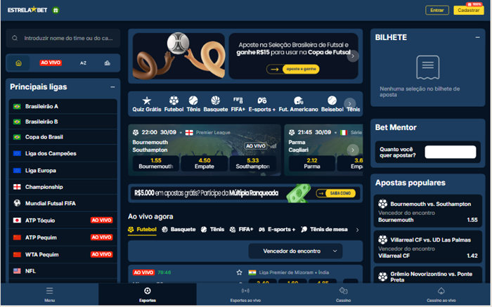 Estrela Bet apostas