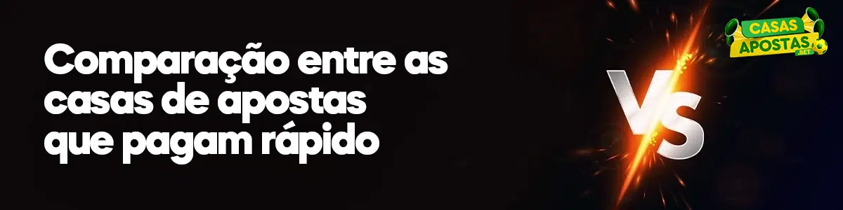 Comparação entre as casas de apostas que pagam rápido