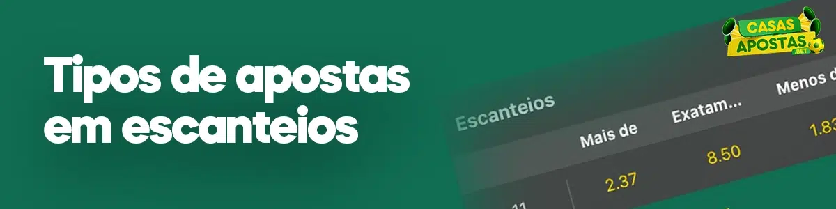 Tipos de apostas em escanteios