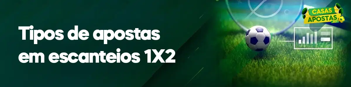 Tipos de apostas em escanteios 1X2