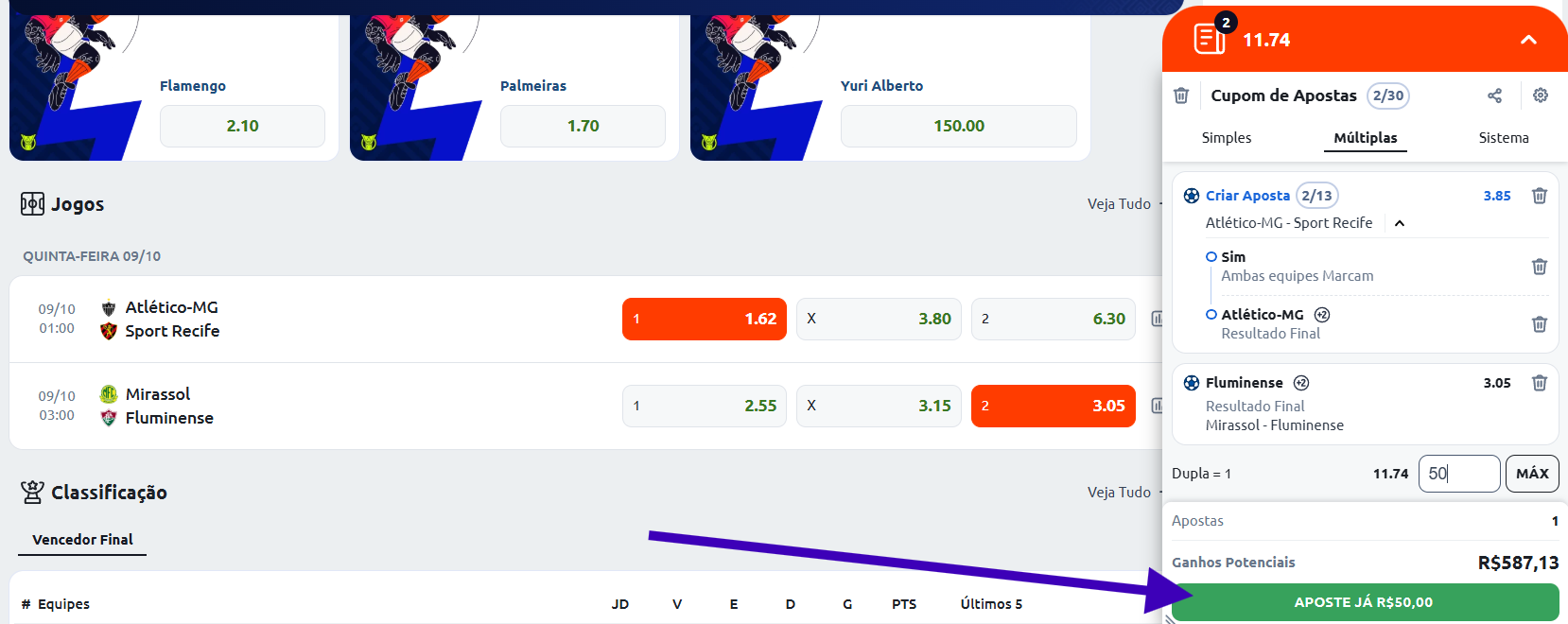 Como fazer sua primeira aposta na Betano