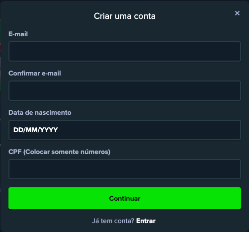 Cadastro Stake Brasil