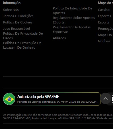 Licença do aplicativo de apostas esportivas