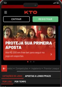 Kto App de apostas