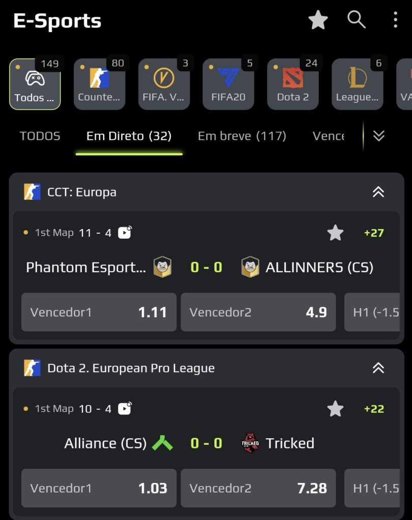 f12 apostas análise das apostas em eSports