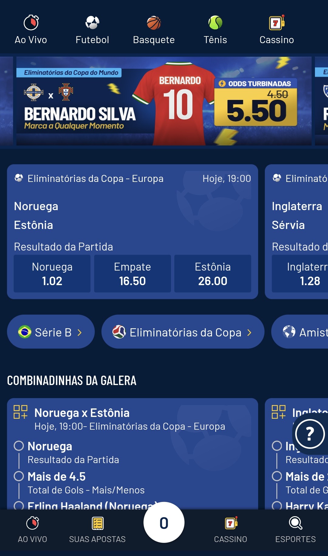 Galera Bet Apostas ao celular