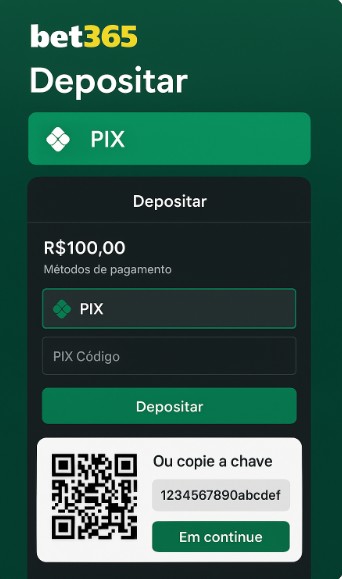 Como depositar no bet365