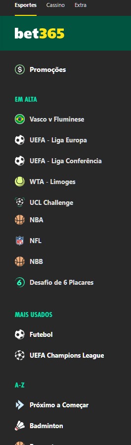 Bet365 esportes