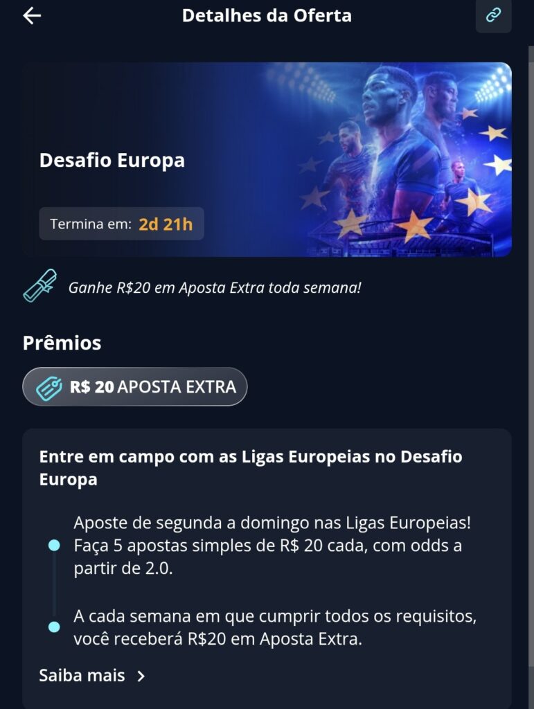 Promocoes no Novibet