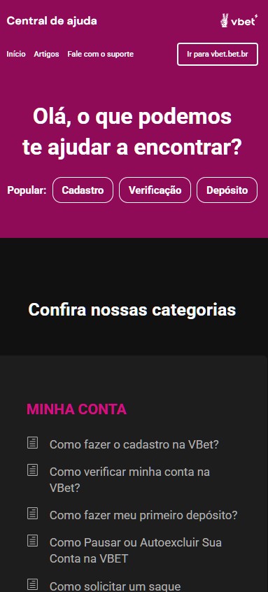 Vbet atendimento ao cliente