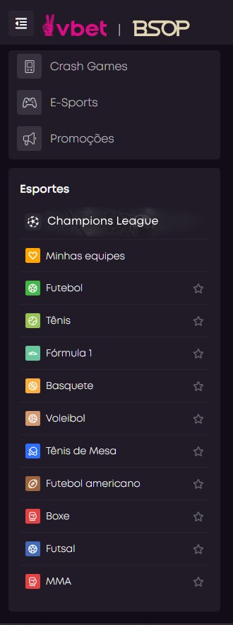 Vbet Apostas esportes