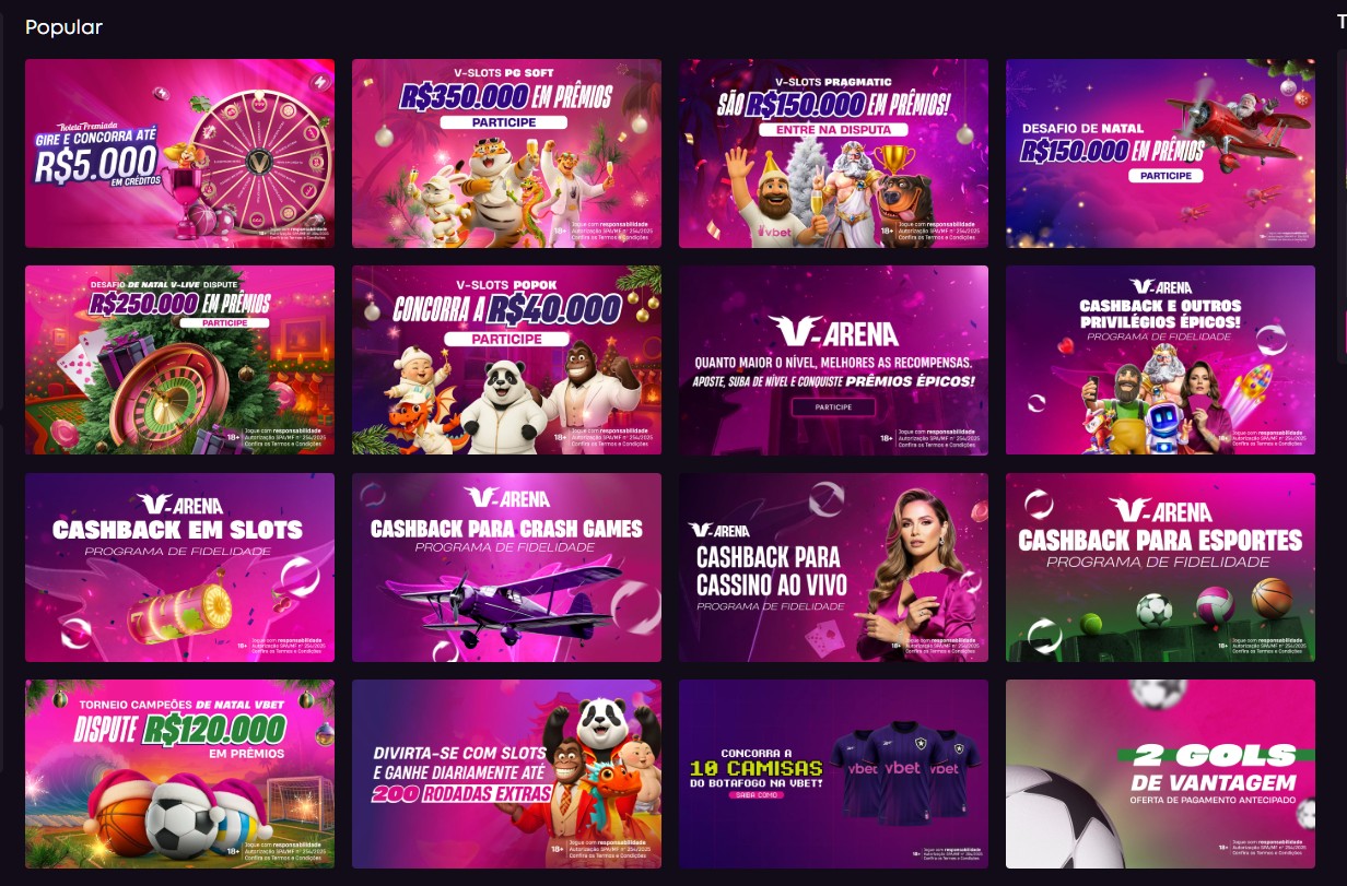 Promocoes vbet