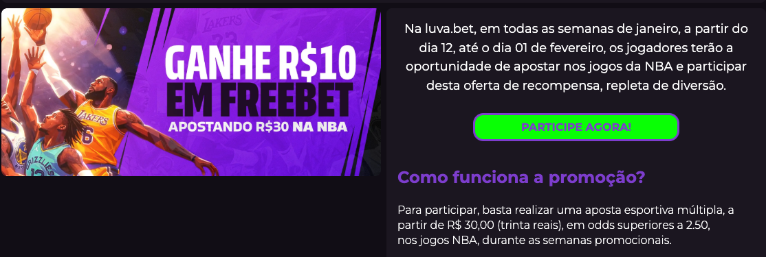 Apostas grátis Luva bet