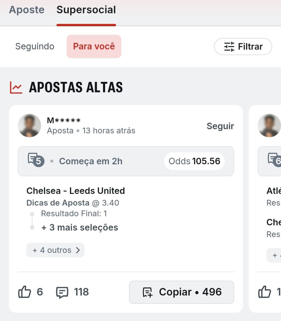 Superbet app apostas
