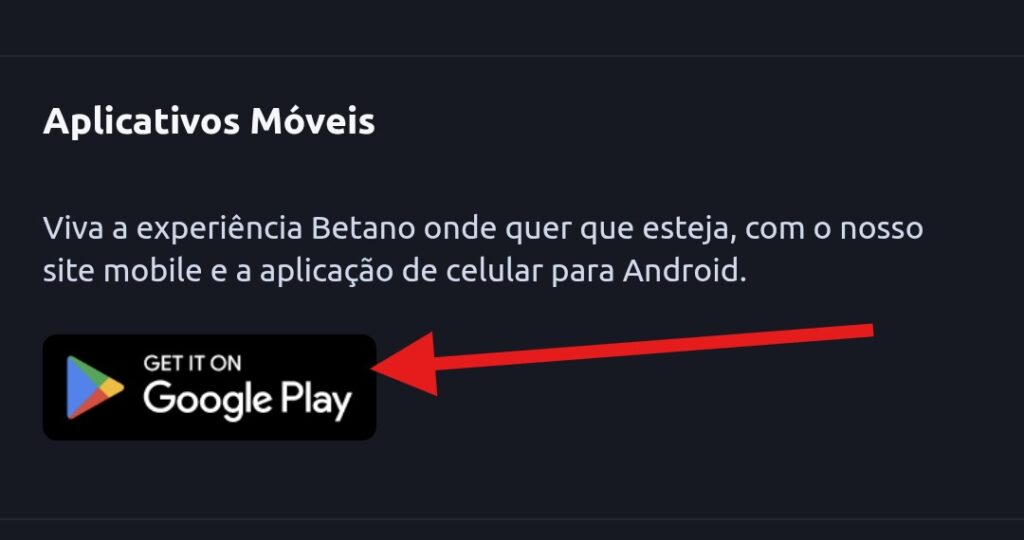 Betano app - Como baixar e instalar
