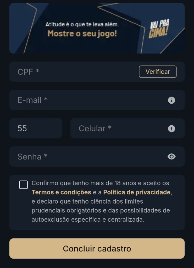 Estrela Bet conta pelo aplicativo