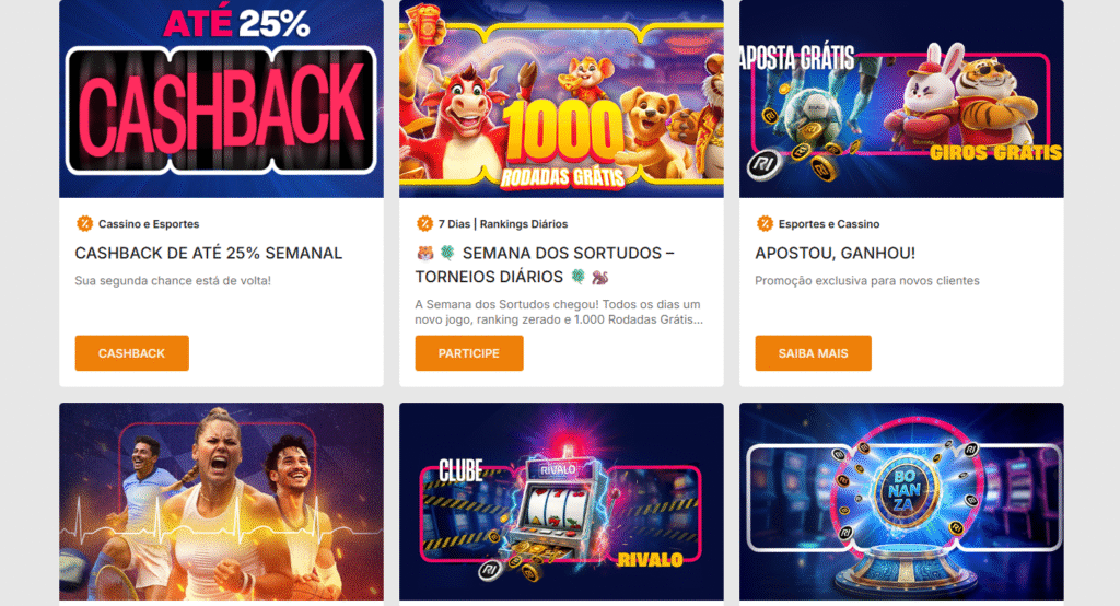 Rivalo apostas análise da promoção