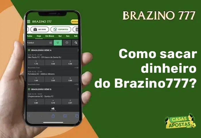 Como sacar dinheiro do Brazino777?