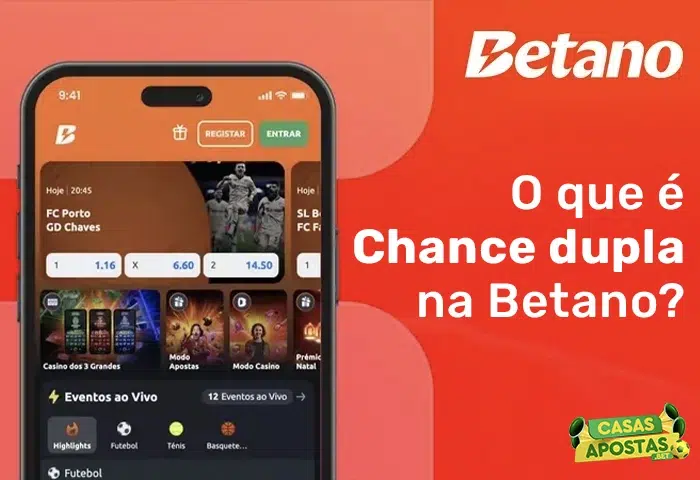 O Que é Chance Dupla na Betano?
