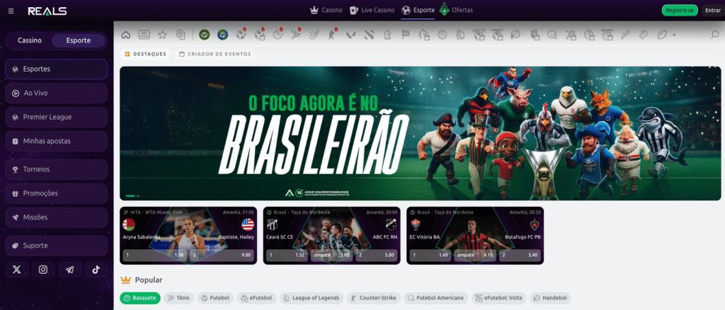 Reals Bet Apostas Esportivas