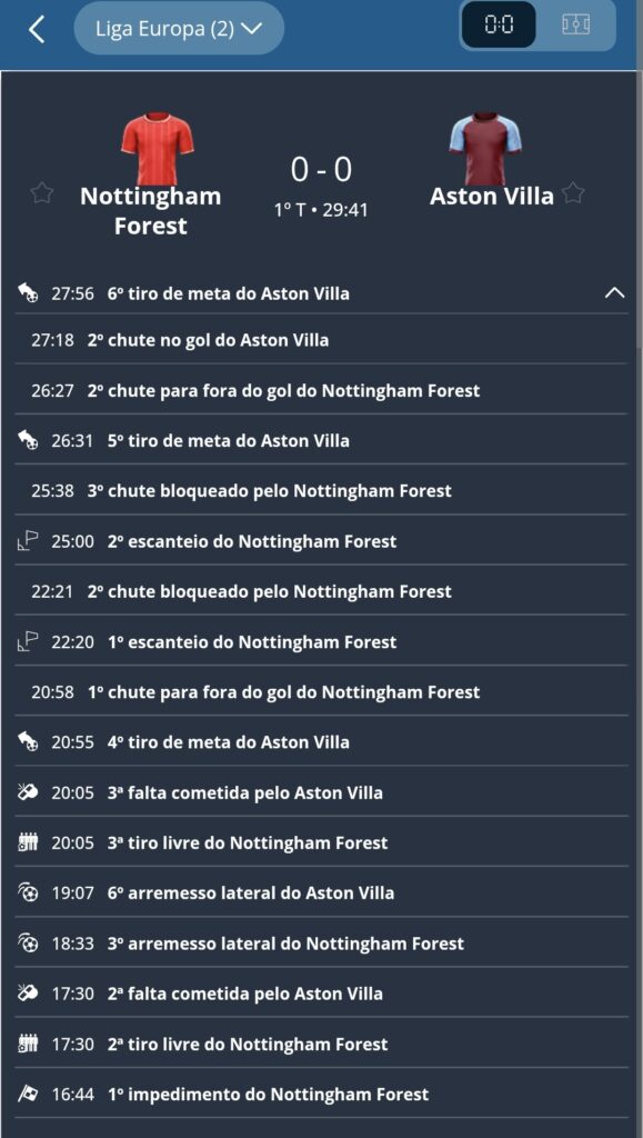 Estatisticas no Sportingbet Apostas