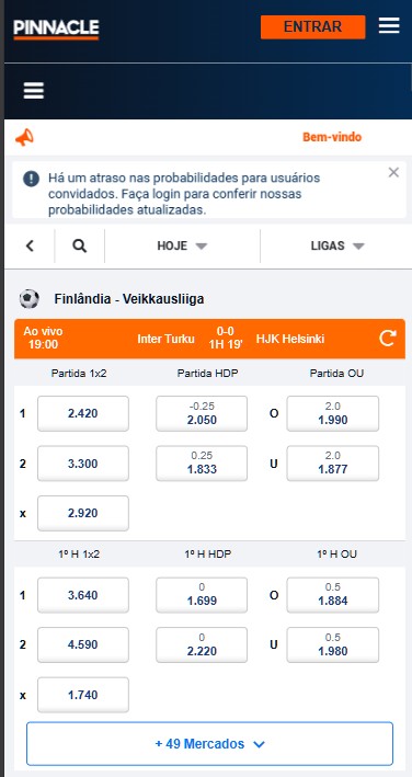 Pinnacle bet Site