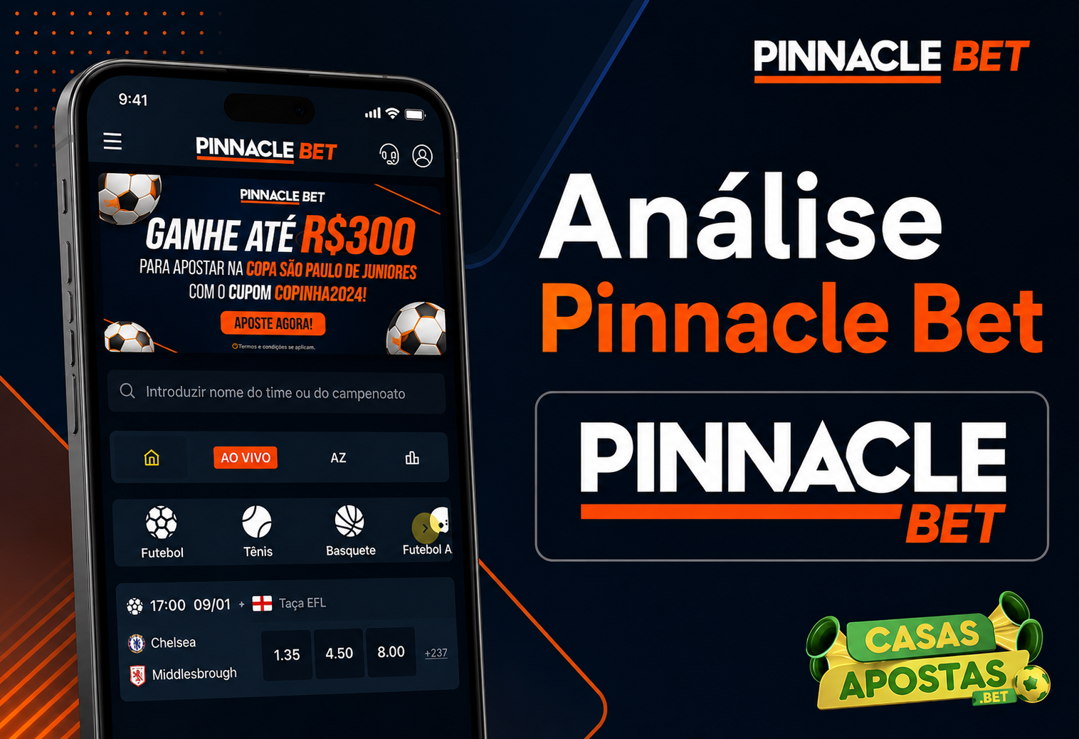 Análise Pinnacle Bet