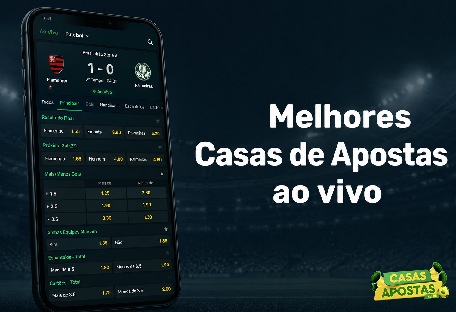 Casas de Apostas ao Vivo – Melhores Opções