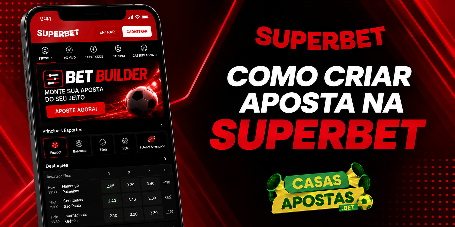 Como Criar Aposta na Superbet?
